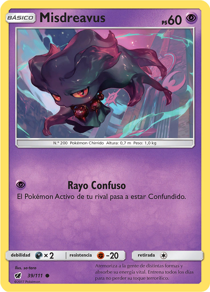 Misdreavus (Reverse Holo)