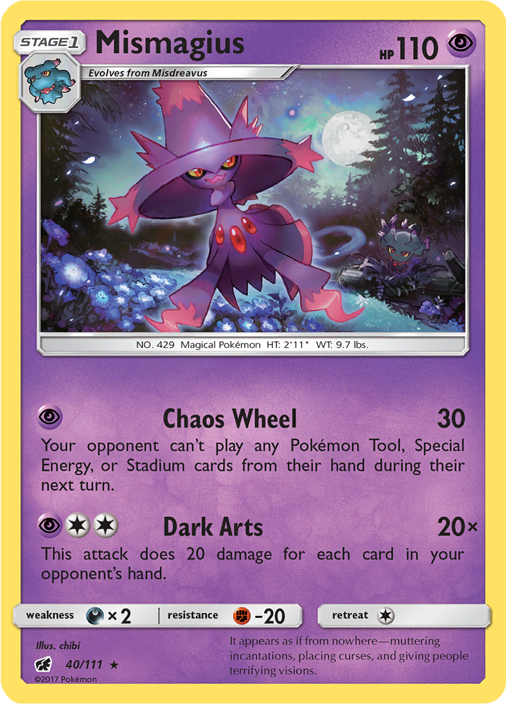 Mismagius (Reverse Holo)