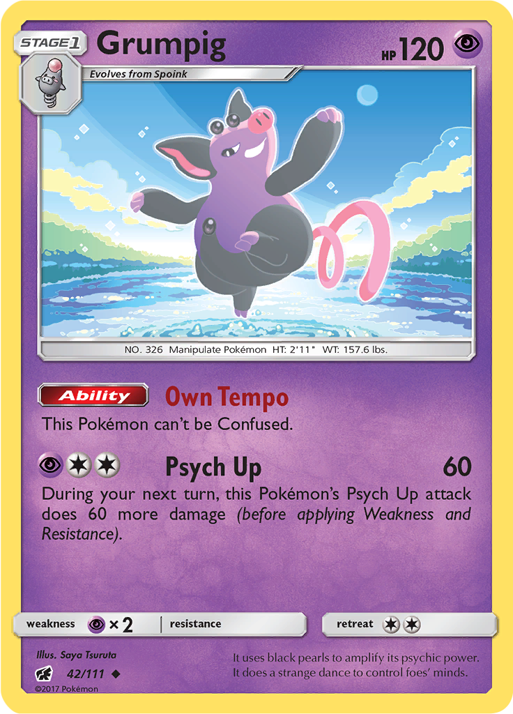 Grumpig (Reverse Holo)
