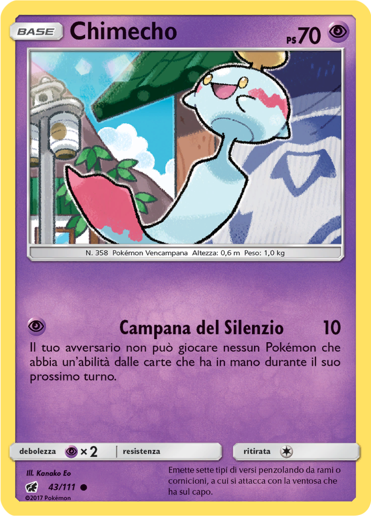Chimecho (Reverse Holo)