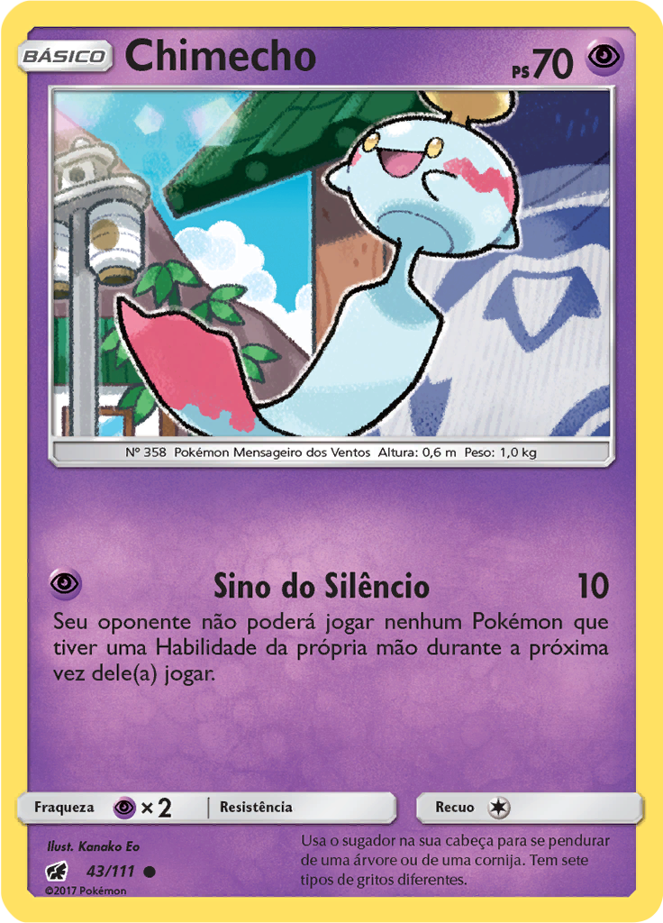 Chimecho (Reverse Holo)