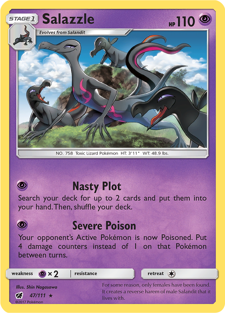 Salazzle (Reverse Holo)