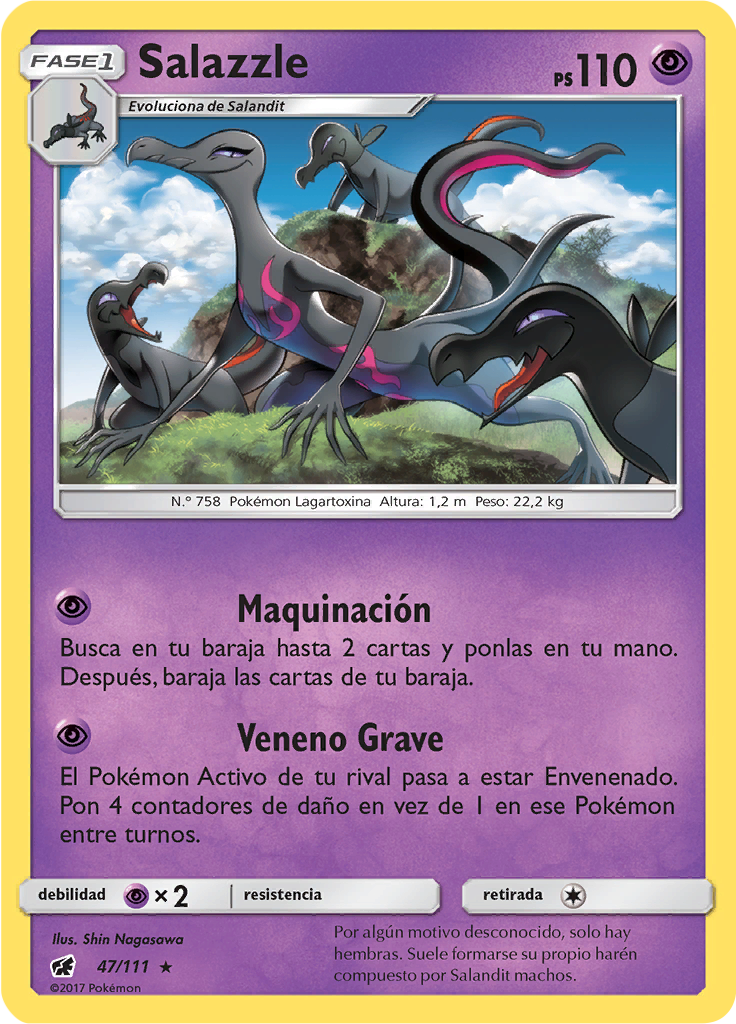 Salazzle (Reverse Holo)