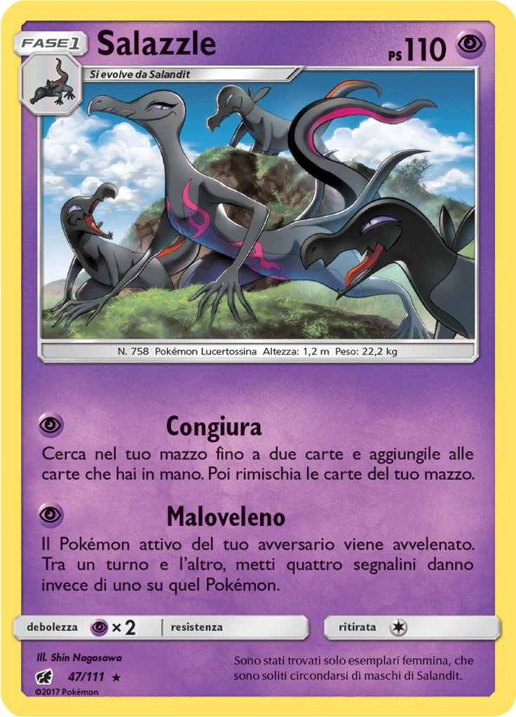 Salazzle (Reverse Holo)