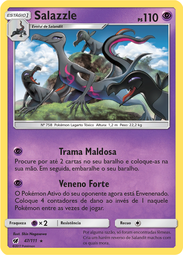 Salazzle (Reverse Holo)