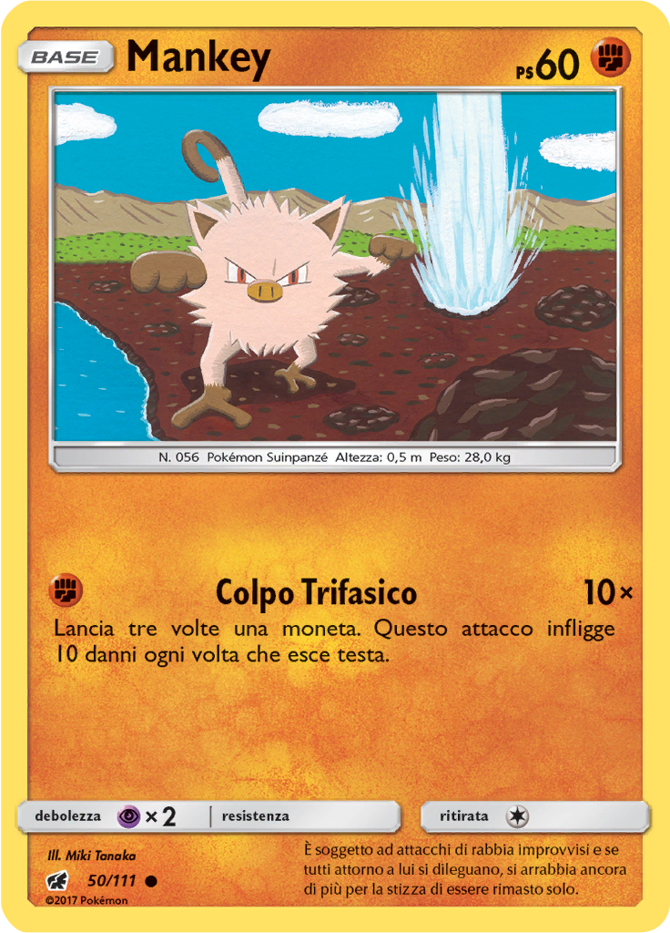 Mankey (Reverse Holo)