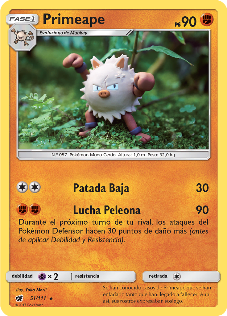 Primeape (Reverse Holo)