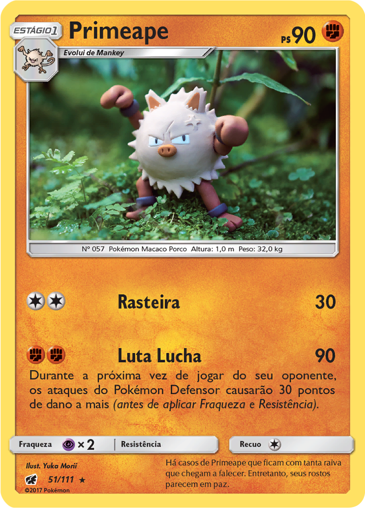 Primeape (Reverse Holo)