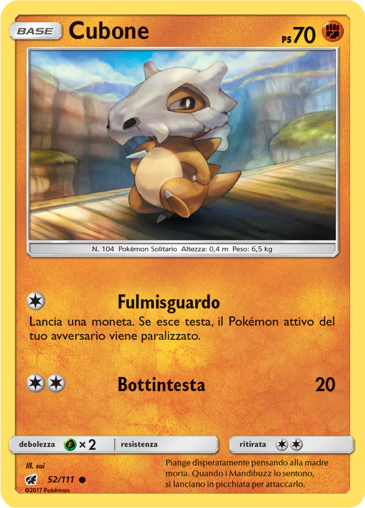 Cubone (Reverse Holo)