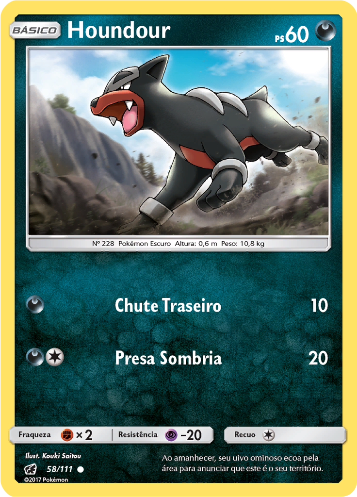 Houndour (Reverse Holo)
