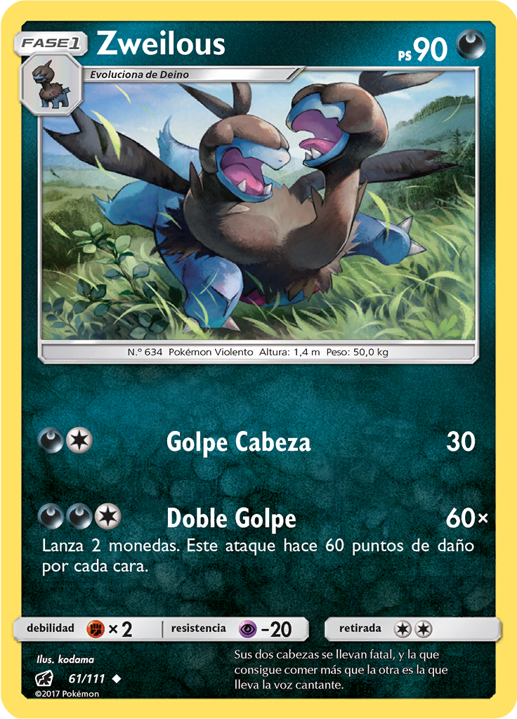 Zweilous (Reverse Holo)