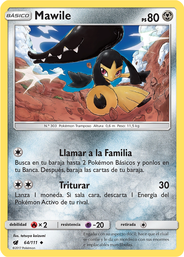 Mawile (Reverse Holo)