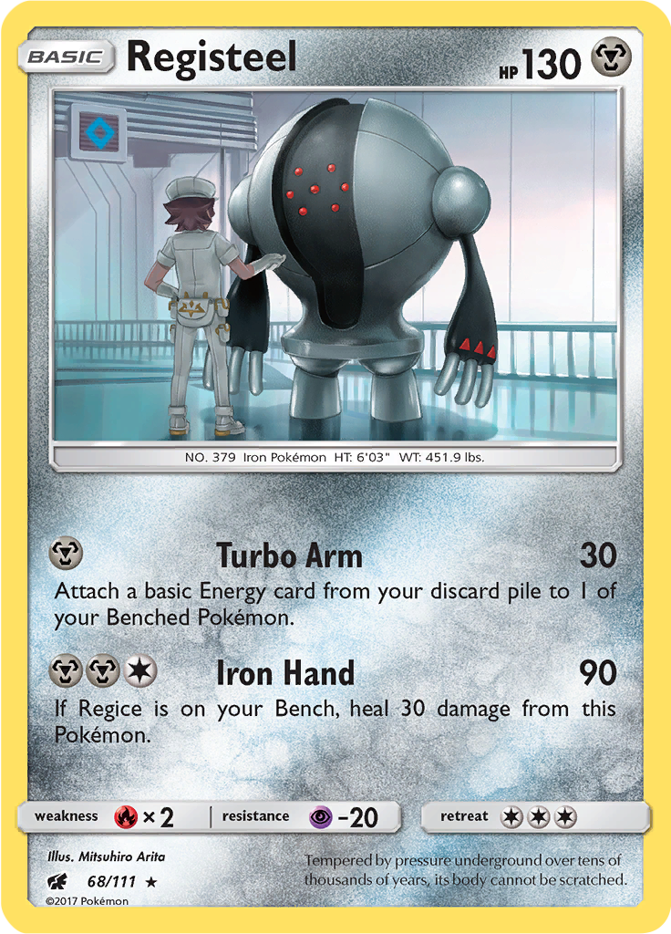 Registeel (Reverse Holo)