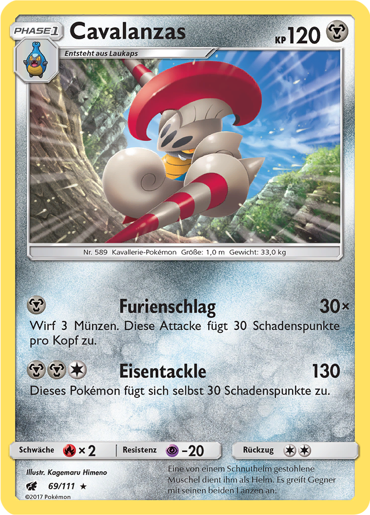 Cavalanzas (Reverse Holo)