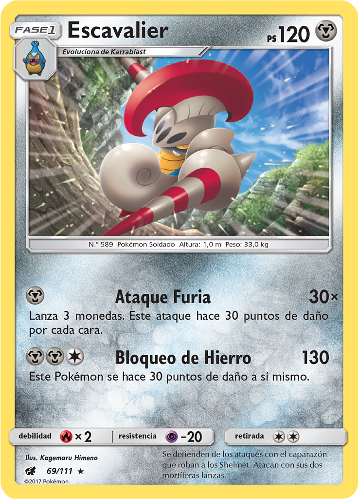 Escavalier (Reverse Holo)