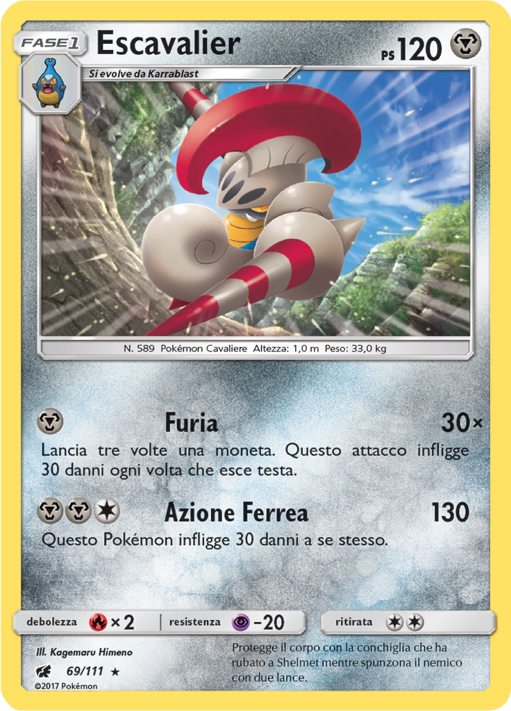 Escavalier (Reverse Holo)