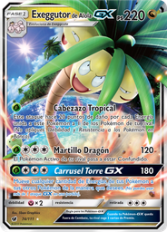 Exeggutor de Alola GX