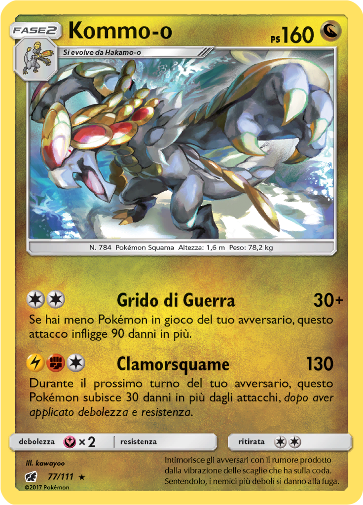 Kommo-o (Reverse Holo)