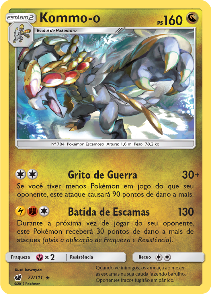 Kommo-o (Reverse Holo)