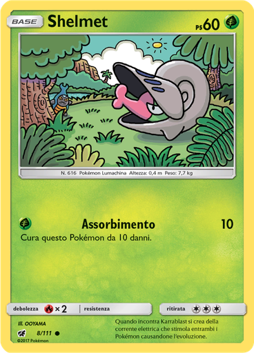 Shelmet (Reverse Holo)