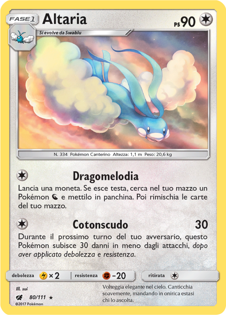 Altaria (Reverse Holo)