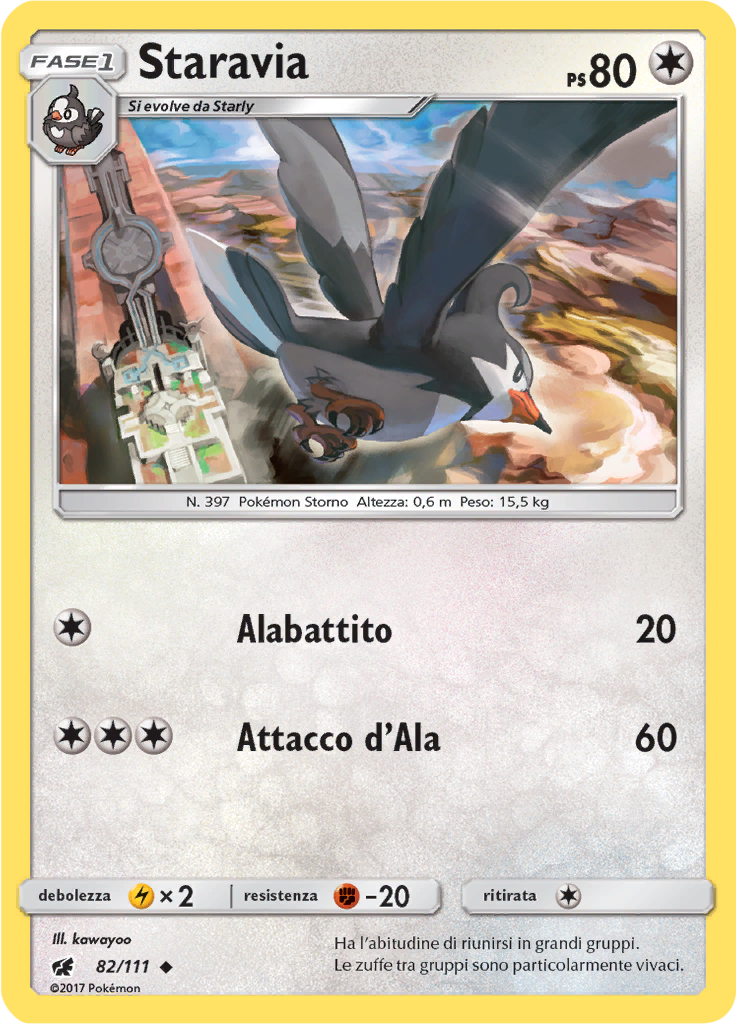 Staravia (Reverse Holo)