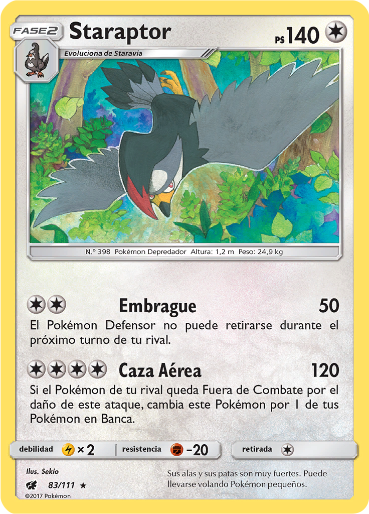 Staraptor (Reverse Holo)