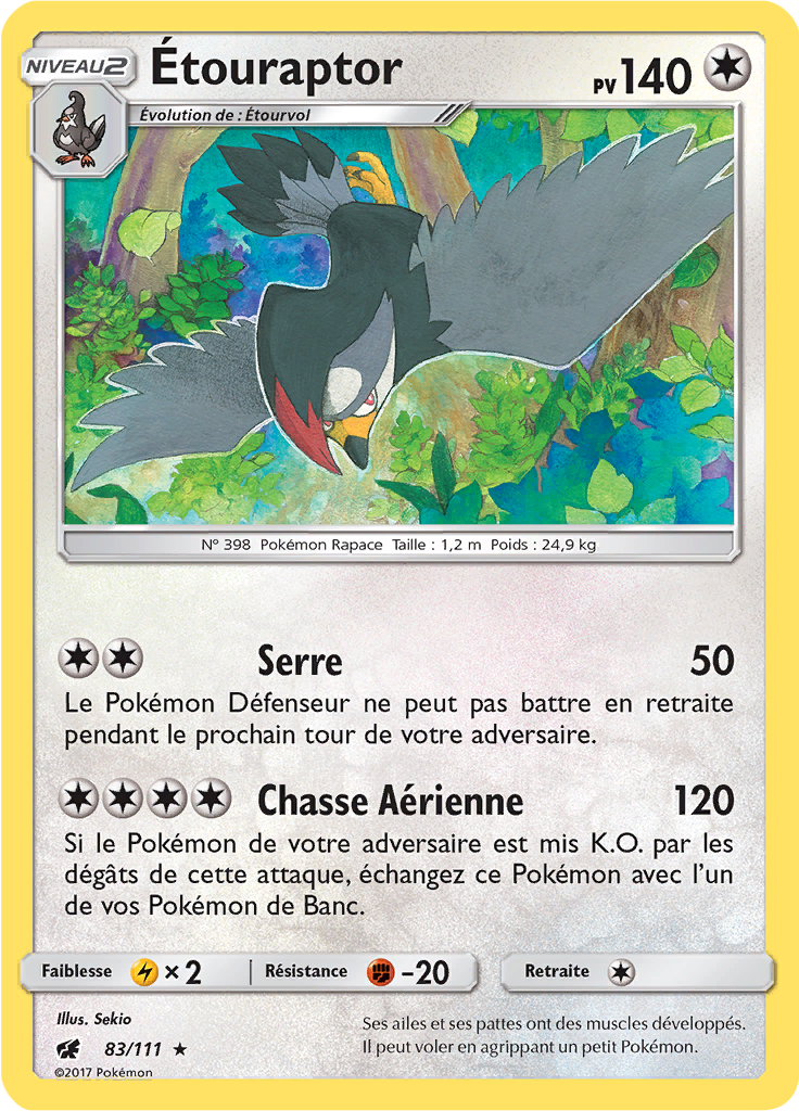 Étouraptor (Reverse Holo)