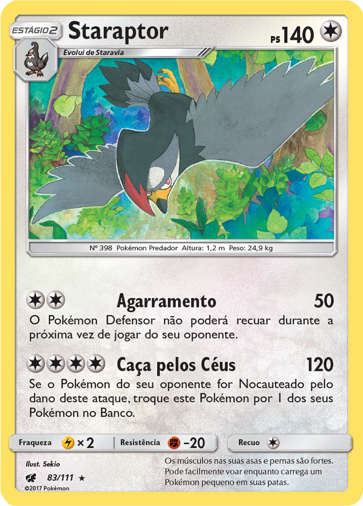 Staraptor (Reverse Holo)