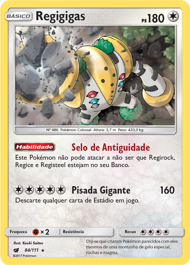Regigigas (Reverse Holo)