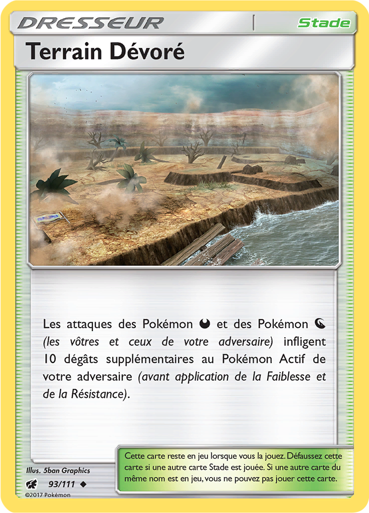 Terrain Dévoré (Reverse Holo)