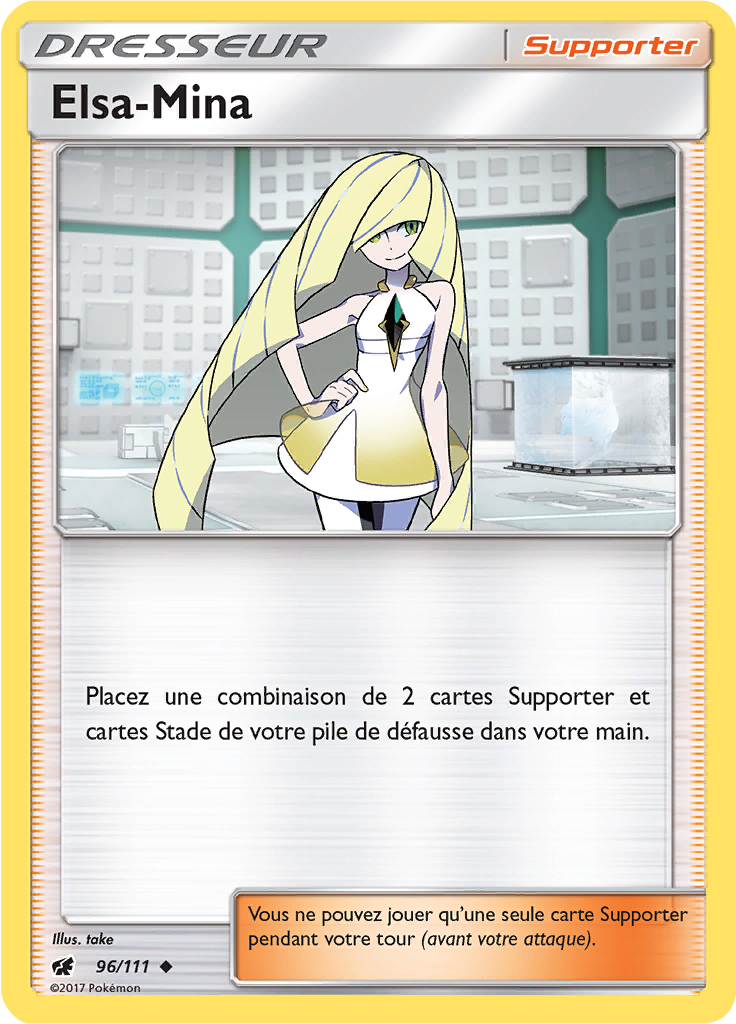 Elsa-Mina (Reverse Holo)