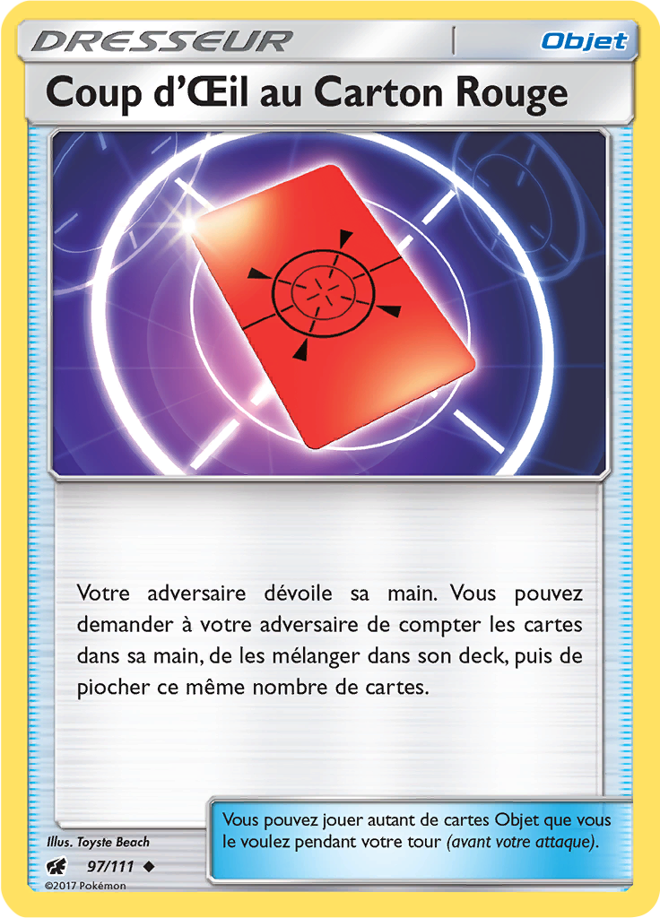 Coup d’Œil au Carton Rouge (Reverse Holo)