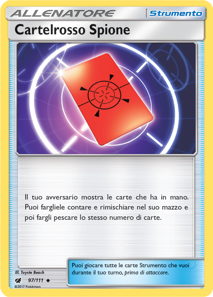 Cartelrosso Spione (Reverse Holo)