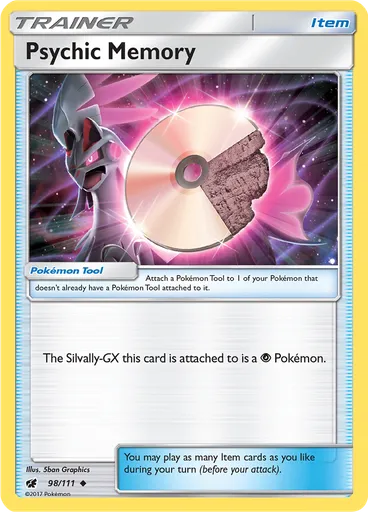 Psychic Memory (Reverse Holo)