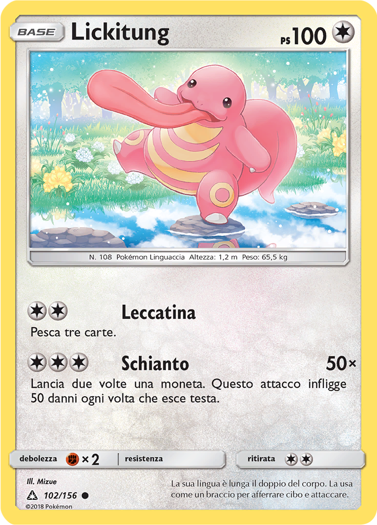 Lickitung (Reverse Holo)