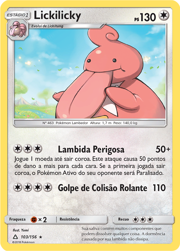 Lickilicky (Reverse Holo)