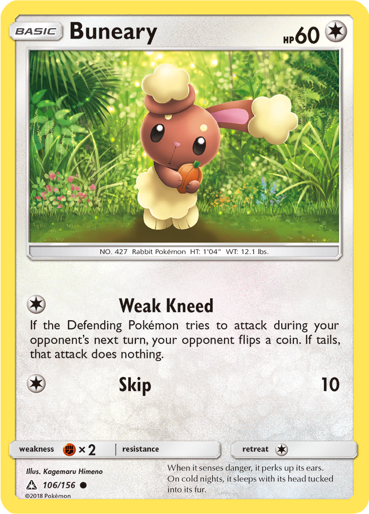 Buneary (Reverse Holo)