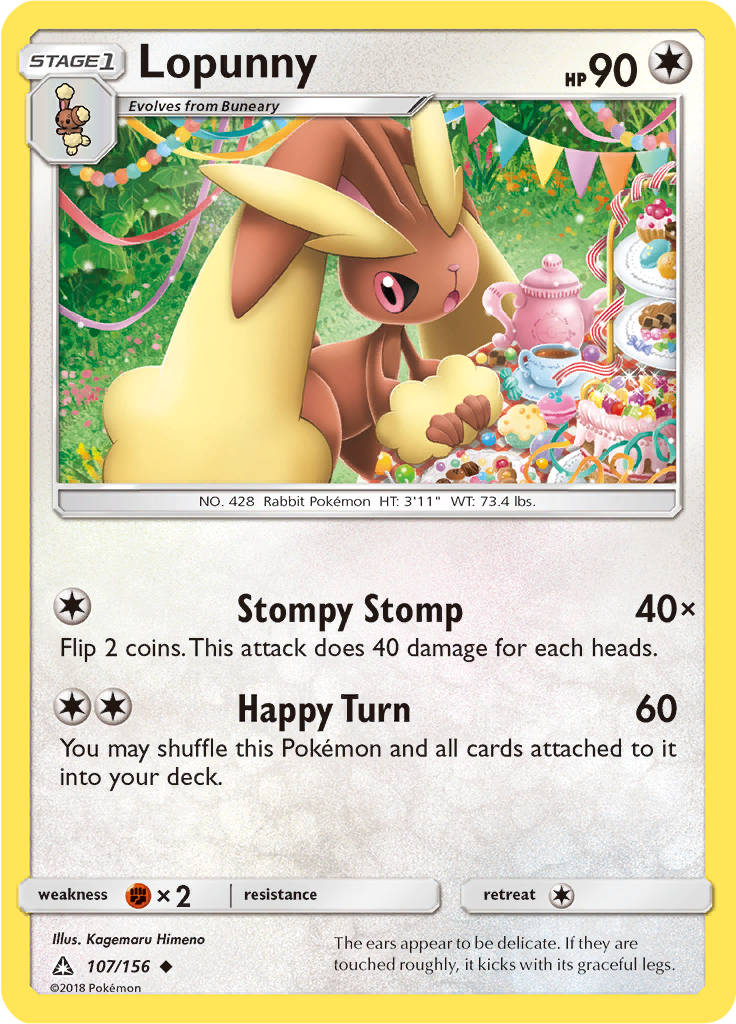 Lopunny (Reverse Holo)