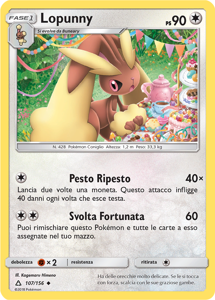 Lopunny (Reverse Holo)