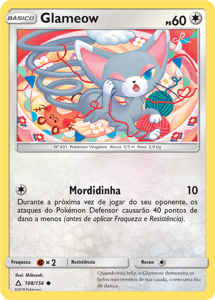 Glameow (Reverse Holo)