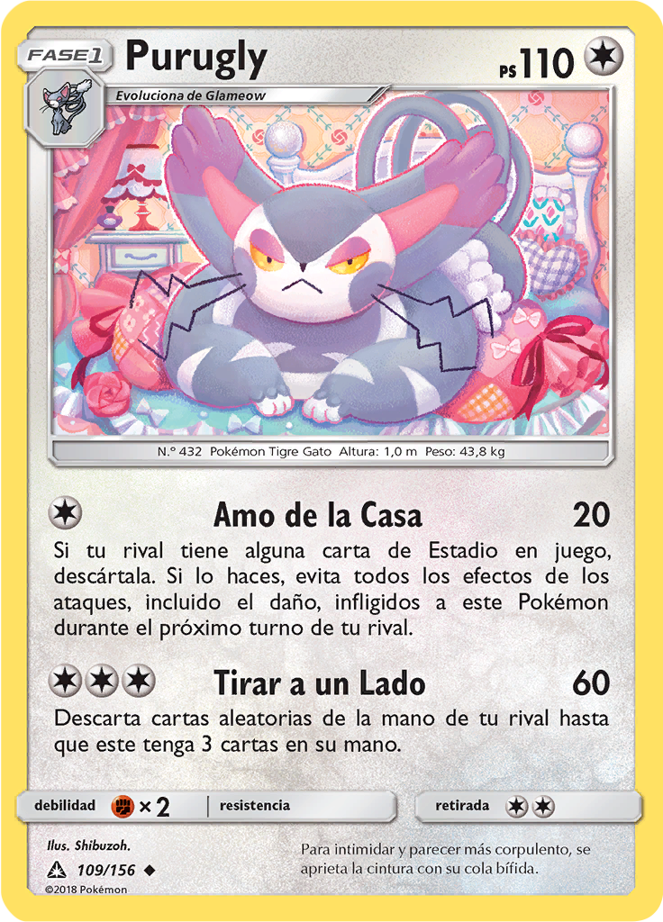 Purugly (Reverse Holo)