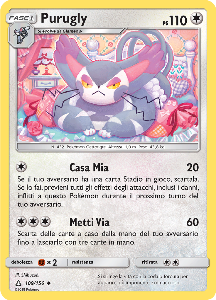 Purugly (Reverse Holo)