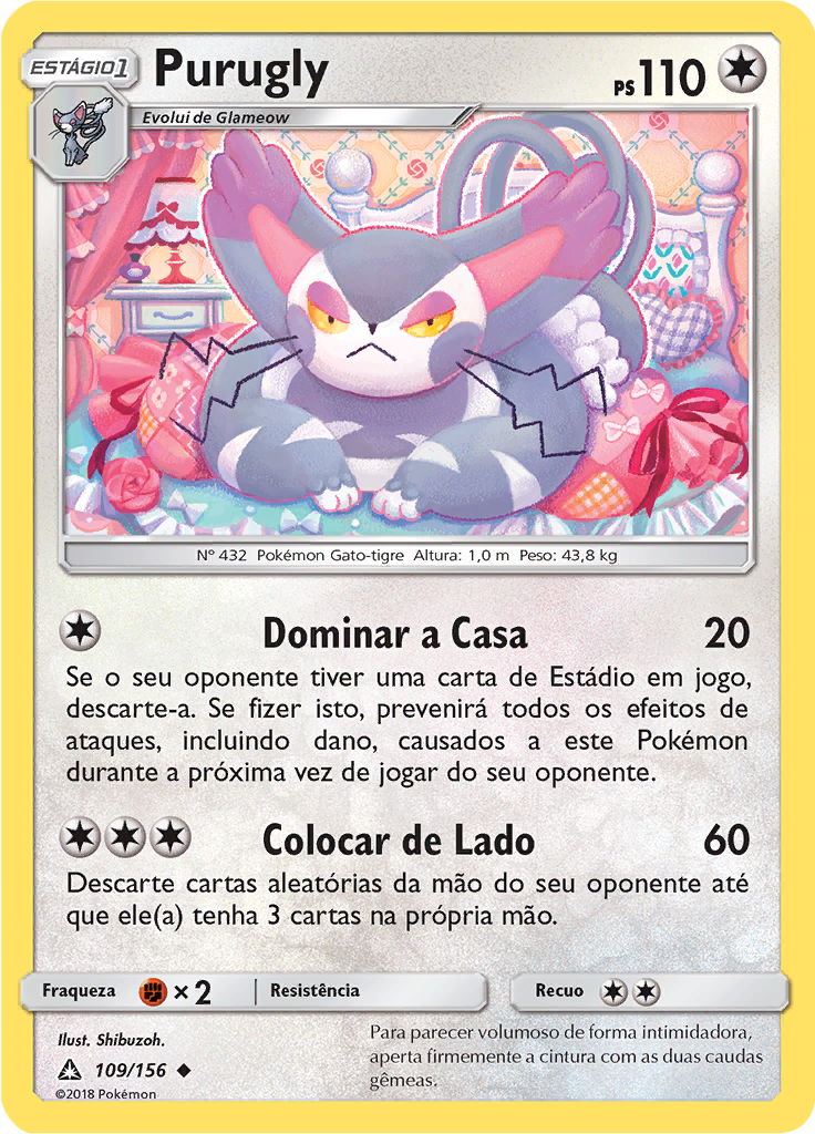 Purugly (Reverse Holo)