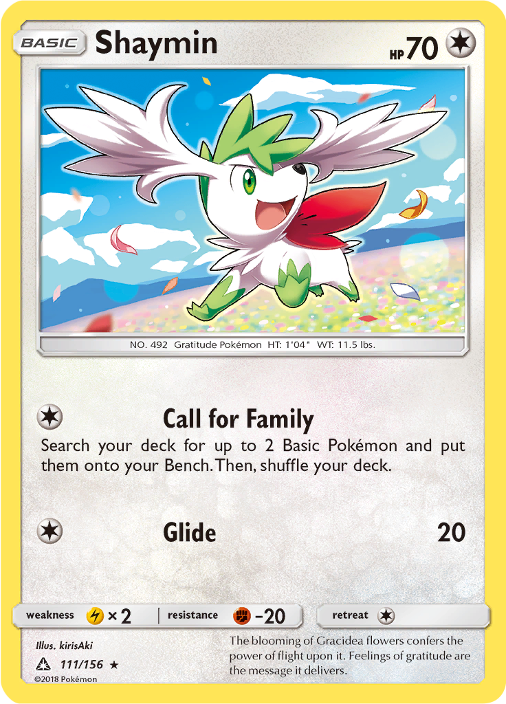 Shaymin (Reverse Holo)