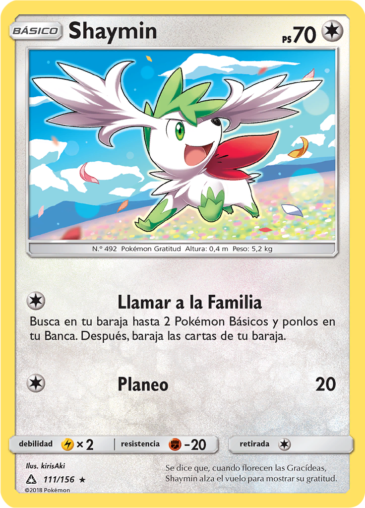 Shaymin (Reverse Holo)