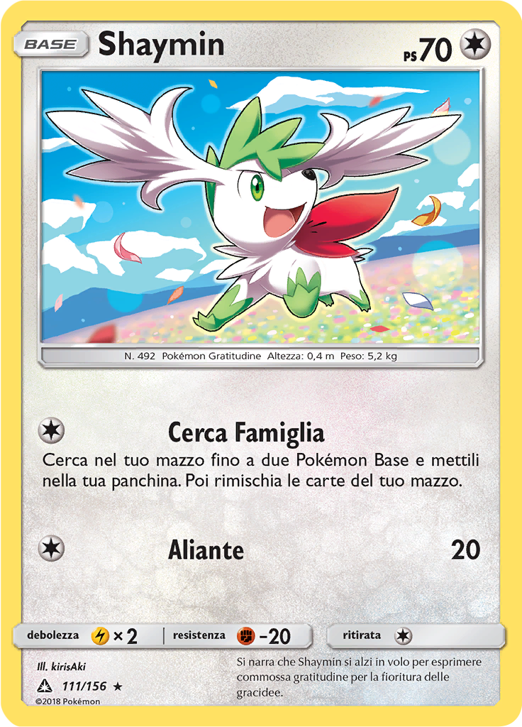 Shaymin (Reverse Holo)