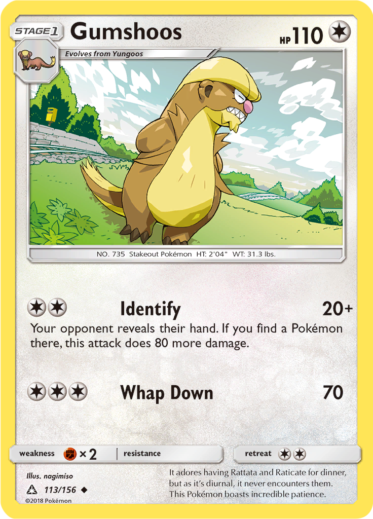 Gumshoos (Reverse Holo)