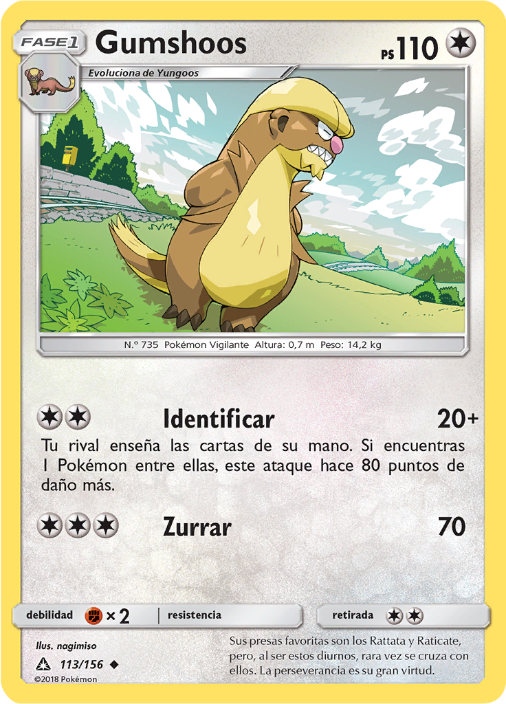 Gumshoos (Reverse Holo)