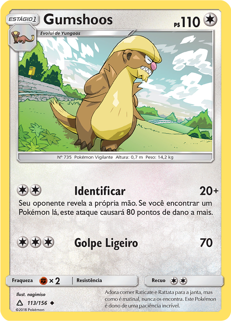 Gumshoos (Reverse Holo)